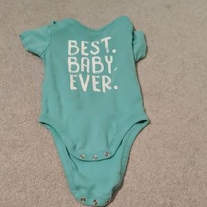 Old Navy Teal Onesie